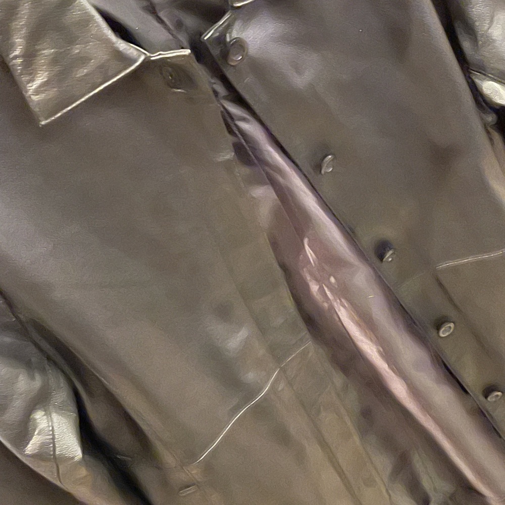 Black leather jacket